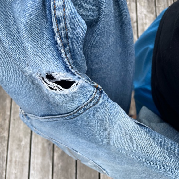 Levi’s orange tab 505 blue acid wash denim jeans from 1996 - Picture 7 of 7